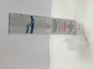 τοποθετημένος σε στρώματα σωλήνας Dia38mm*144.5mm οδοντόπαστας εμποδίων 75ml-150ml ABL ασήμι