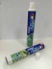 Άσπρη CREST συσκευασία σωλήνων οδοντόπαστας φυλλόμορφη με Gravure την εκτύπωση