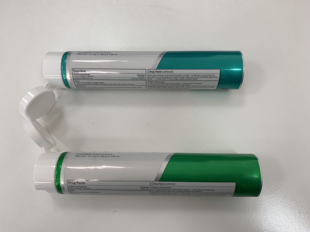 Πιστοποιημένο ISO 9001 Offset CMYK 7 Color Printed ABL Laminate Tube with Pantone Matching for Cosmetic Packaging