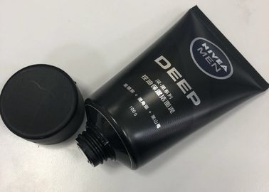 Πλαστικός καλλυντικός συσκευάζοντας σωλήνας μέσων καθαρισμού ατόμων του προσώπου που συνδυάζεται με την εκτύπωση Silkscreen